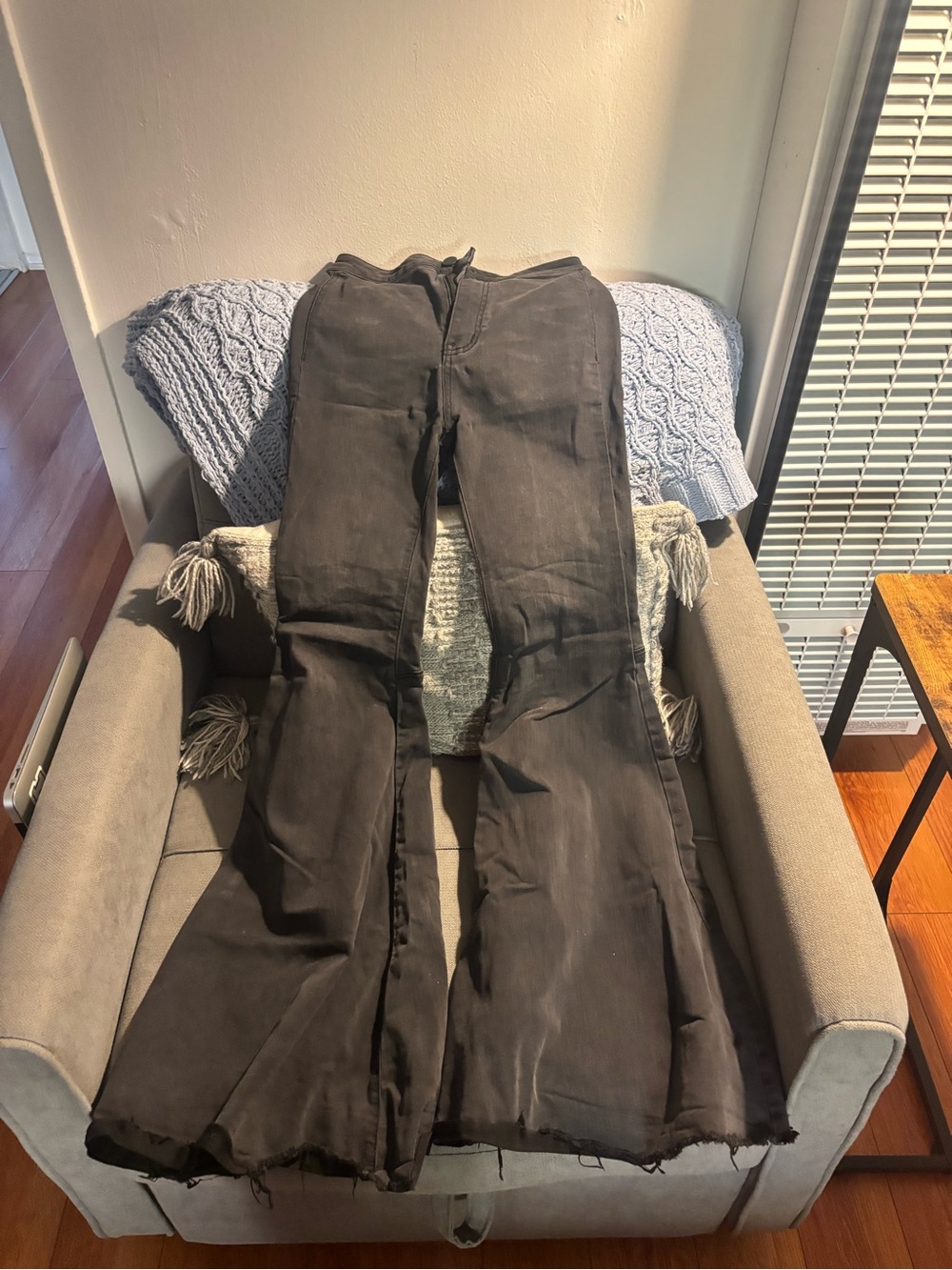 Free People black flare jeans Size 25 #denim #flare